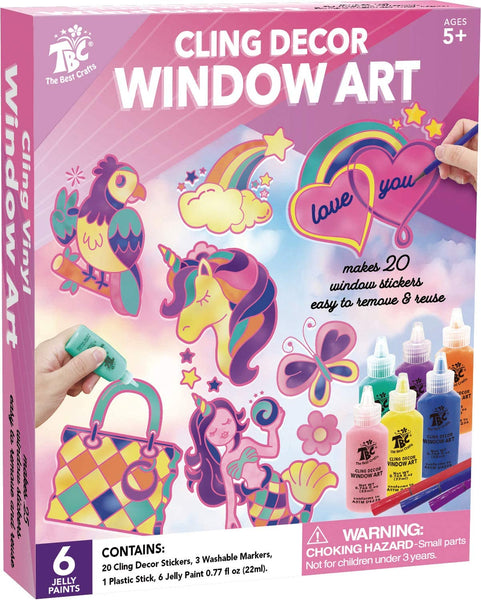 Window Crafts Kit Suncatchers Art Painting Set – WingArt